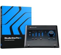 PreSonus Quantum ES 2 Interfaz de Audio USB-C, 2x2, 24-bit/192kHz con Preamplificadores MAX-HD y Software Studio One+