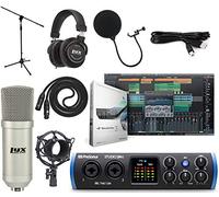 PreSonus Studio 24c 2x2 USB Type-C Audio/MIDI Interface Studio Bundle con Studio One Artist Software Pack