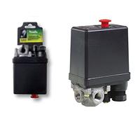 presostato - presostato monofásico con ajuste rápido, diseñado para controlar presión en sistemas de agua y aire, precisión y durabilidad.