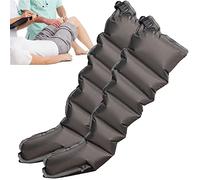 Presoterapia,Compresor De Aire Masajeador De Pies Y Piernas De Compresión Máquina Portátil De Salud con Cámara De Cavidades para El Alivio del Dolor Muscular,6-chamber