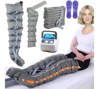 Presoterapia Para Casa Abdomen Y Piernas, 8 Cámaras Botas De Presoterapia Piernas Y Abdomen Brazos, Maquina Presoterapia En Casa Profesional Masajeador Pies Cansadas Circulacion Drenaje Linfatico