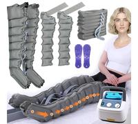 Presoterapia Para Casa Abdomen Y Piernas, 8 Cámaras Botas De Presoterapia Piernas Y Abdomen Brazos, Maquina Presoterapia En Casa Profesional Masajeador Pies Cansadas Circulacion Drenaje Linfatico