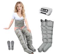 Presoterapia para Casa Abdomen Y Piernas, Botas Presoterapia para Casa Abdomen Y Piernas, Masajeador De Piernas Circulación Presoterapia, Drenaje Linfatico Piernas Máquina De Masaj,