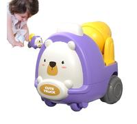 Press and Go Car Toys,Coche de juguete para disparar hacia atrás - Retire y seguir adelante Coche de carreras para mascotas para niños | Interacción padre-hijo Aprendizaje y educación Activar