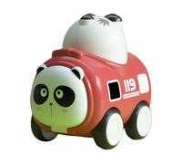 Press And Go Car Toys: juguete de inercia animal con silbato, vehículos de tracción accionados por fricción, autos en miniatura creativos para niños, diseño de duradero | Juego de jardín de i