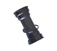 Press-Fit Hollow Bottom Bracket for BB92 Frames, 86-92 mm Width 41 mm ID, Compatible with 24 mm Crank Axles, Aluminum Alloy with Stainless Steel Sealed Bearings(Black)