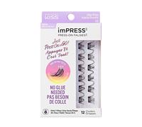 Press-On False Natural Pestañas Postizas