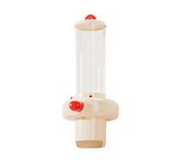 Press Type Cup Dispenser, Wall Mount Cup Dispenser, 3.7x6.5x13.6 Inch Unit with High-Capacity Build, Resistant Polymer with Modern Style, Gear for Hospitals and Coffee Stations