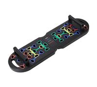 Press Up Board, Pushup Trainer, 29,53 x 8,66 x 1,18 pulgadas, Strength Ejercise, Grip Workout Design, Portable ABS, Lightweight and Sturdy, for Floor Fitness Training, Chest Arm Muscle Building