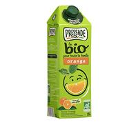 Pressade - Prensa de néctar orgánica, naranja, 1,5 l, cuatro artículos