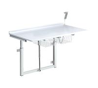 Pressalit Cambiador de altura regulable R8712 eléctrico como cambiador de pared/cambiador de pañales, plástico, blanco, adecuado para zonas públicas y privadas