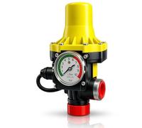 Presscontrol Automático para Bomba de Agua 220-240V - Controlador Electrónico de Presión para Grupo de Presión Doméstico, Arranque y Paro Automático, Protección contra Funcionamiento en Seco