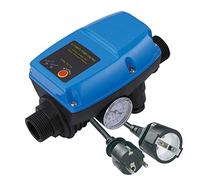PRESSCONTROL - PRESS CONTROL con cable PRESOSTATO DE CONTROL con MANOMETRO - PRESOSTATO reglable - PRESCONTROL para bomba de agua, Controlador automatico de la bomba con PROTECCION