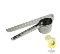 Presse-Citron - Presse-Agrumes Manuel 27,5x9 Cm | Acier Inoxydable, Prese-Citron Et Orange Robuste, Extracteur De Jus Pour Fruits Légumes, Ustensile De Cuisine Pour Bar Et Maison, Durable