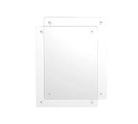 Pressed Flower Frame - Handmade Rectangle Floating Wall Art | Decorative Botanical Display with Glass Cover, Elegant Floral Arrangement & Lightweight Design for Living Room, Bedroom, Office, Tabletop