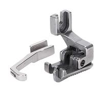 Presser Foot Walking Foot Industrial Sewing Machine Steel Durable Moveable with Knife 3/16 for Leather and Thick Fabric 2Pcs