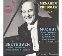 Pressler,M. - Wolfgang Amadeus Mozart, Ludwig van Beethoven: Menahem Pressler, Vol. 3