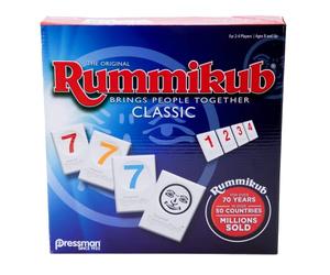 PRESSMAN - The Original Rummikub Fast Moving Rummy Tile - 1 Game