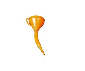 Pressol Embudo grande Ø160 mm con tubo flexible naranja, unisex, multiusos, para todo el año
