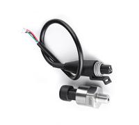 Pressu1pc 1/8NPT Rosca Sensor Emisor de Transductor de Presión de Acero Inoxidable para Sensor de Retransductor Sensor de Emisor de Transductor de Presión Acero Inoxidable para