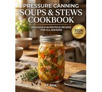 Pressure Canning Soups & Stews Cookbook: The Ultimate Guide to Safe, Shelf-Stable Meal Prep and High-Protein Pantry Stockpiling