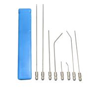 Pressure Cleaner Needle Nozzle, Crevice Jetz Cleaning Attachments, 16,14 pulgadas Precision High Pressure Needle Tool Design, Sturdy Clog Removal Kit for Gutter Appliance Drain Cleaning Accessory