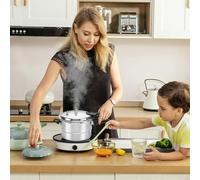 Pressure Cooker - Aluminum Alloy, Standard Size Slow Cooker Multi-Functional Pot Efficient Cooking | Durable And Heat-Resistant Design Kitchen Cookware, Steamer Pot For Home, Restaurant, Dining Room,