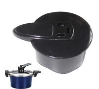 Pressure Cooker Steam Valve - Universal Replacement Part for Safety | Heat-Resistant Food-Grade Polymer with Heavy-Duty Internal Pin & Steam Release Handle for Electric Cookers, Pots and Multi-Cookers