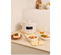 PRESSURE COOKER STUDIO - Olla A Presión Eléctrica Multifunción Programable Blanco Roto