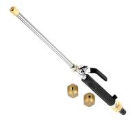 Pressure Nozzle, 46.5x5cm Sprayer Head Car Washing Garden Hose Nozzle | Convenient To Use Fast Watering Sprayer Cleaning Tool, Strong Portable Washer Wand For Decks, Patios, Fence