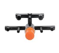 Pressure Regulator Valve Fit Part | Aluminum Alloy Compressor Switch Bracket | M5 / G1 / 4 / G1 / 8 Ports for Pressure System Connection | Sturdy & Oxidation Protected