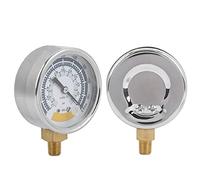 Pressure Vacuum Accurate Air Instrument for Vacuum Pump 0 14psi NPT 1 8in Connector Stainless Steel Measuring Tools
