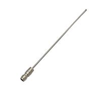 Pressure Washer Flush Wand Extension Nozzle - 21cm Stainless Steel Spray Tip | 1/4 Inch Quick Connect, 40° Focused Spray Attachment For AC Coils, Washing Machines