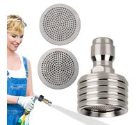 Pressure Washer Nozzle - 1/4 Inch Quick Connect Sprayer Nozzles, Adjustable Spray Attachments, Multi-Mode Cleaning Tool | Efficient Floor Washing, Garden Watering, Patio And Driveway Cleaning