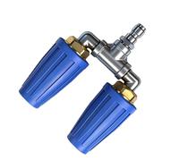 Pressure Washer Nozzles - 360 Degree Rotating Power, Washer Attachment with 1/4 Quick Connector High Pressure Cleaning Spray Nozzle for Car Washing Garden Yard Garage Outdoor Indoor Use