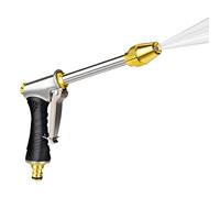 Pressure Washing Wand - Metal Heavy Duty, Long Reach with Leakproof Seal, Stainless, High Force Spray Nozzle, Lawn Yard Patio Deck Fence Cleaning Pet Car Washing Garden