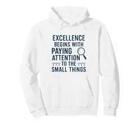 Presta atención a los Detalles | Celebración del Día Mundial de la Calidad Sudadera con Capucha