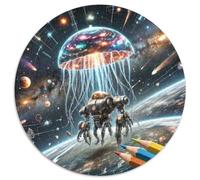 Prestamista Estelar Meduzo 1000 Piezas Puzzles Fantasía Mágica Circular Puzzle para Niños Y Niñas Regalos Originales Juegos De Puzzle Intelectual Desafío 1000pcs (67.5x67.5cm)
