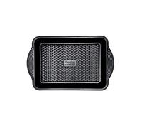 Prestige Bandeja para asar Aerolift, antiadherente, apta para lavavajillas con asas grandes, duradera bandeja para asar de acero al carbono, 33 x 23 x 5 cm, 9 x 13 pulgadas
