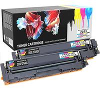 PRESTIGE CARTRIDGE 203X CF540X Compatible Cartucho de Tóner para HP Color Laserjet Pro MFP M281fdw M281fdn M280nw M254dw M254nw M254dn - 2 Negro