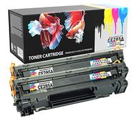 Prestige Cartridge CE285A Pack de 2 Cartuchos de tóner láser compatibles para HP Laserjet Pro P1102 P1102W M1210 M1210MFP M1212NF M1213NF M1217NFW M1130 M1132 M1132MFP M1134 M1134MFP M1136 M1136MFP
