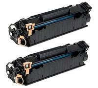 Prestige Cartridge CF283A 83A Pack de 2 Cartuchos de tóner láser compatibles para HP Laserjet Pro MFP M225dn, M225dw, M201dw, M201n, M202dw, M202n, M125a, M125nw, M126nw, M127fn, M127fw, M128fn