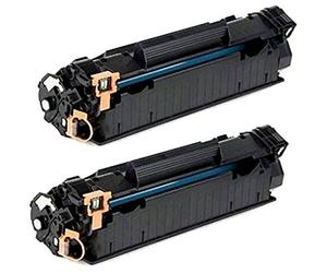 Prestige Cartridge CF283A 83A Pack de 2 Cartuchos de tóner láser compatibles para HP Laserjet Pro MFP M225dn, M225dw, M201dw, M201n, M202dw, M202n, M125a, M125nw, M126nw, M127fn, M127fw, M128fn