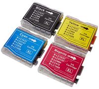 Prestige Cartridge LC1000 / LC970 - Pack de 20 cartuchos de tinta para Brother MFC/DCP/FAX Serie, negro/cian/magenta/amarillo