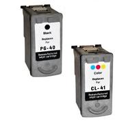 Prestige Cartridge PG-40 CL-41 Pack de 2 cartuchos de tinta para Canon Pixma Serie, color y negro