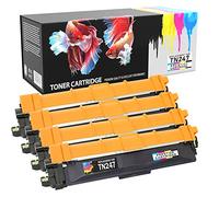 Prestige Cartridge TN-247 TN247 Cartuchos de Tóner TN-243 Compatible con Brother DCP-L3510CDW L3550CDW HL-L3210CW L3230CDW L3270CDW MFC-L3710CW L3750CDW L3770CDW | Pack de 4