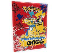 PRESTIGE & DELUXE Agenda compatible con diario escolar Pokemon rojo 2025-2026 f.to standard 15 x 20 cm + llavero Pokemon de regalo y bolígrafo multicolor