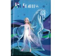 PRESTIGE & DELUXE Agenda escolar Frozen Reina de Hielo con caballo Be Fearless 2025-2026 F.to Standard 20 x 15 cm para niñas primaria + llavero