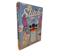 PRESTIGE & DELUXE Agenda escolar Lilo & Stitch Happy Felice 2026-2027 F.to Standard 20 x 15 cm para niños + llavero, lápiz con etiquetas adhesivas Stitch