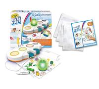 PRESTIGE & DELUXE Color Wonder Mess Free Light-Up Stamper con 30 hojas - Kit creativo para niños sin manchas con sellos luminosos y rotuladores - 3 años +